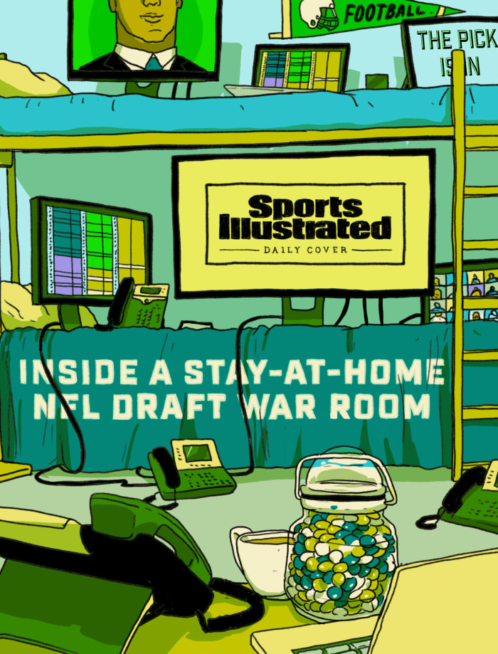 NFL Draft GM's virtual war room